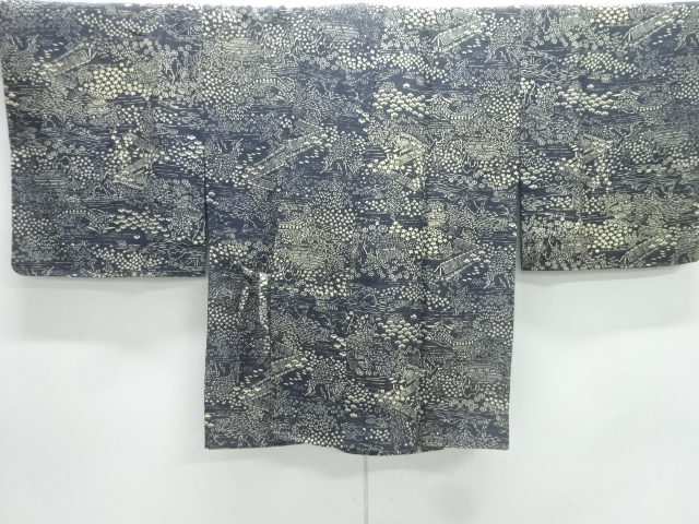 Japanese Kimono / Haori Coat Dochugi Silk